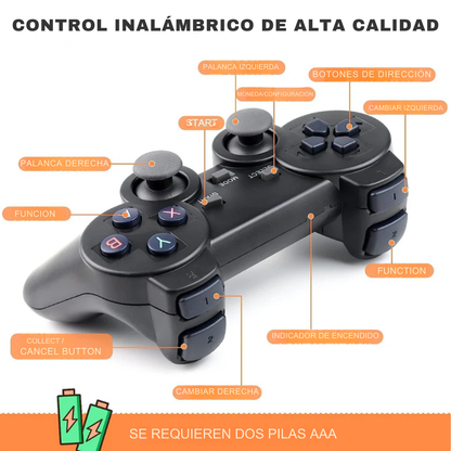 Consola retro de los 90