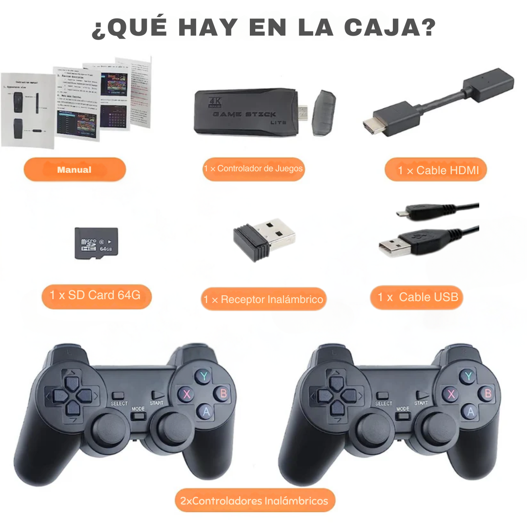 Consola retro de los 90